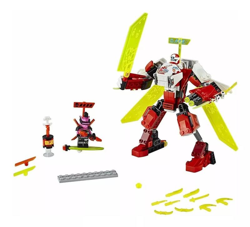 Lego 71707 Ninjago - O Jato Robô Do Kai 217 peças - Brinquedos de
